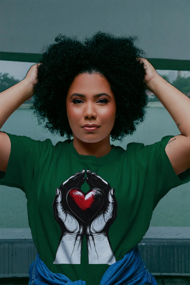 The Held Heart Heavyweight Tee: Your Wearable Somatic Container