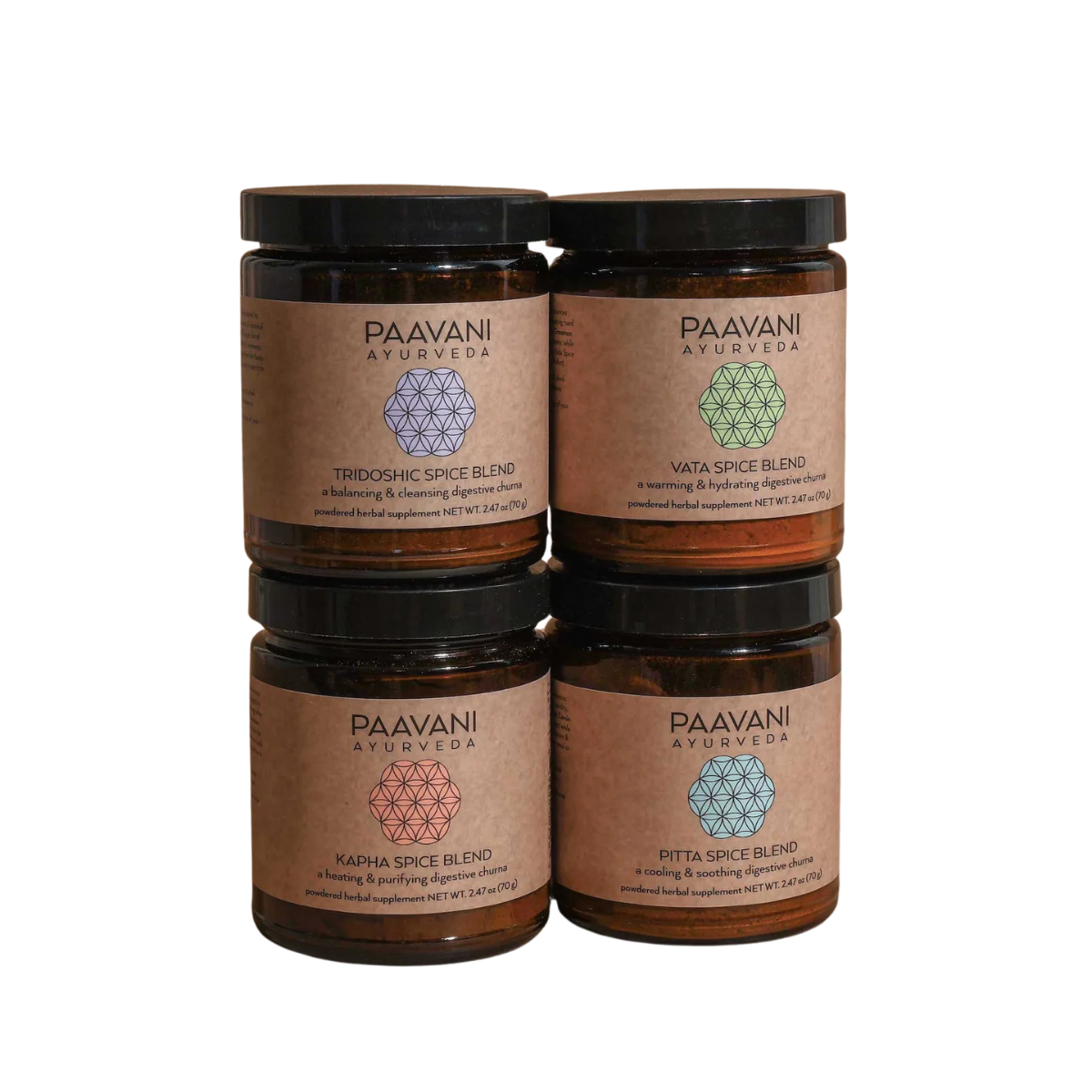 Spice Blend Stack | Dosha-Specific Digestive Churna Collection-0