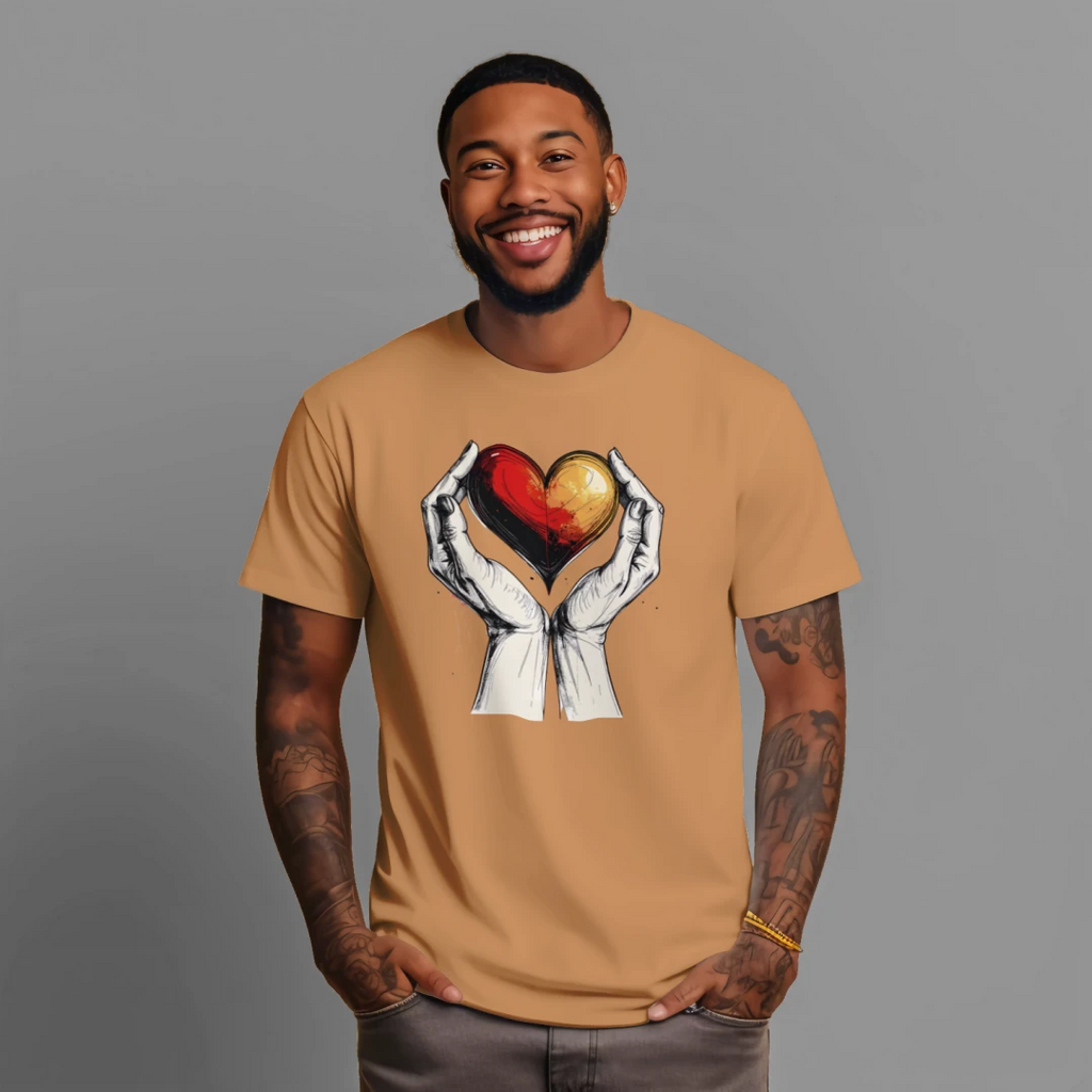 The Held Heart "Alchemy" Heavyweight Tee: A Somatic Container for Transition