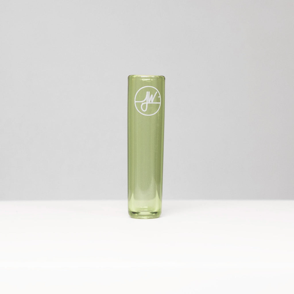 The Jane West Botanical Glass Tip (Light Green)