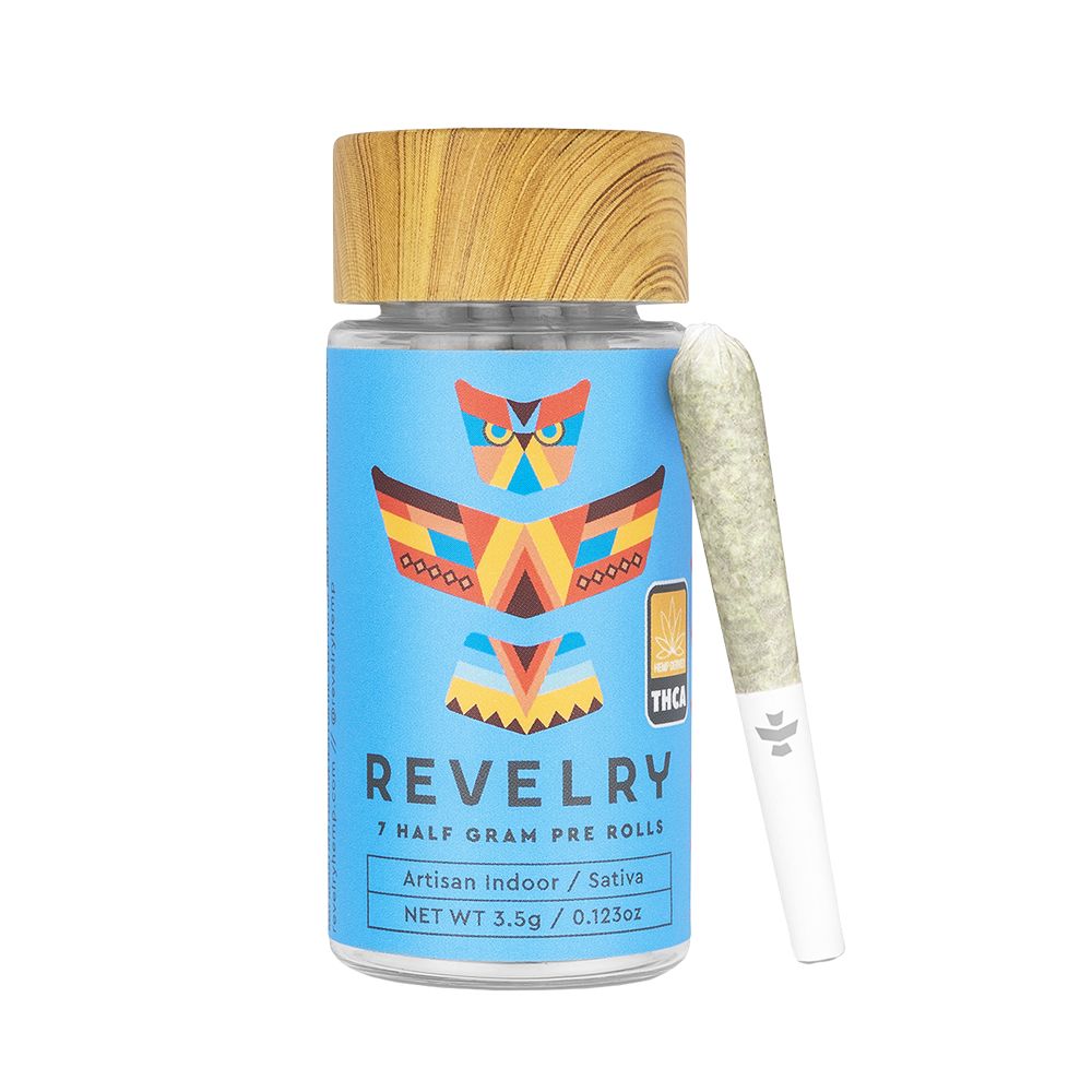 Revelry Premium Indoor Pre-Rolls (7-Pack)