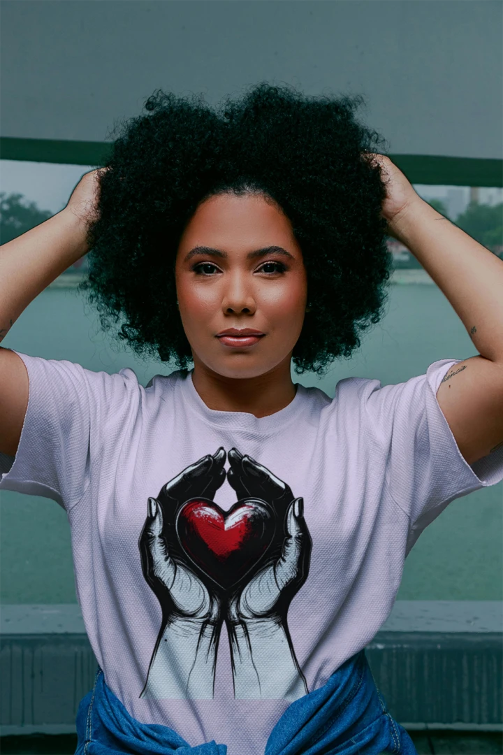 The Held Heart Heavyweight Tee: Your Wearable Somatic Container