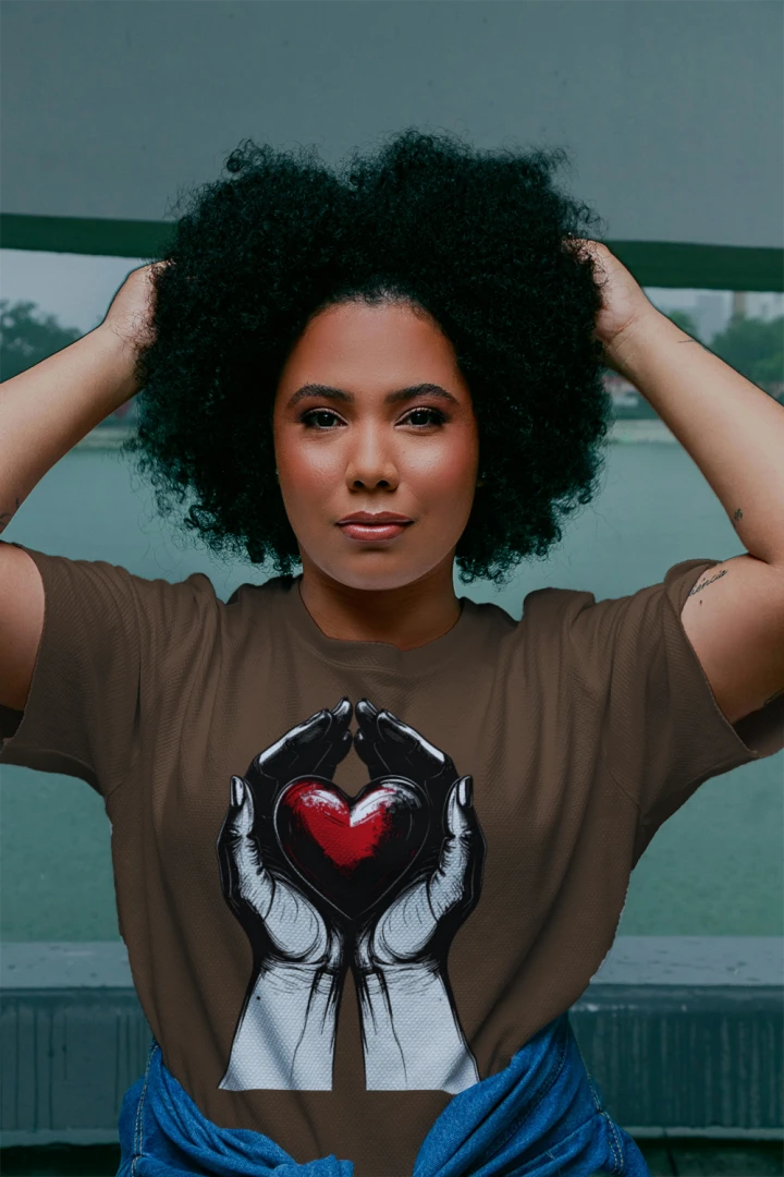 The Held Heart Heavyweight Tee: Your Wearable Somatic Container