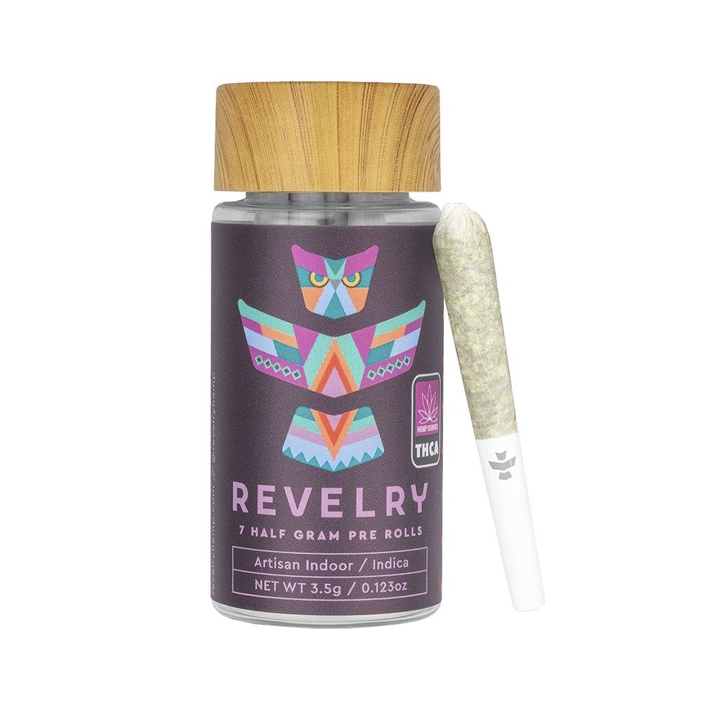 Revelry Premium Indoor Pre-Rolls (7-Pack)