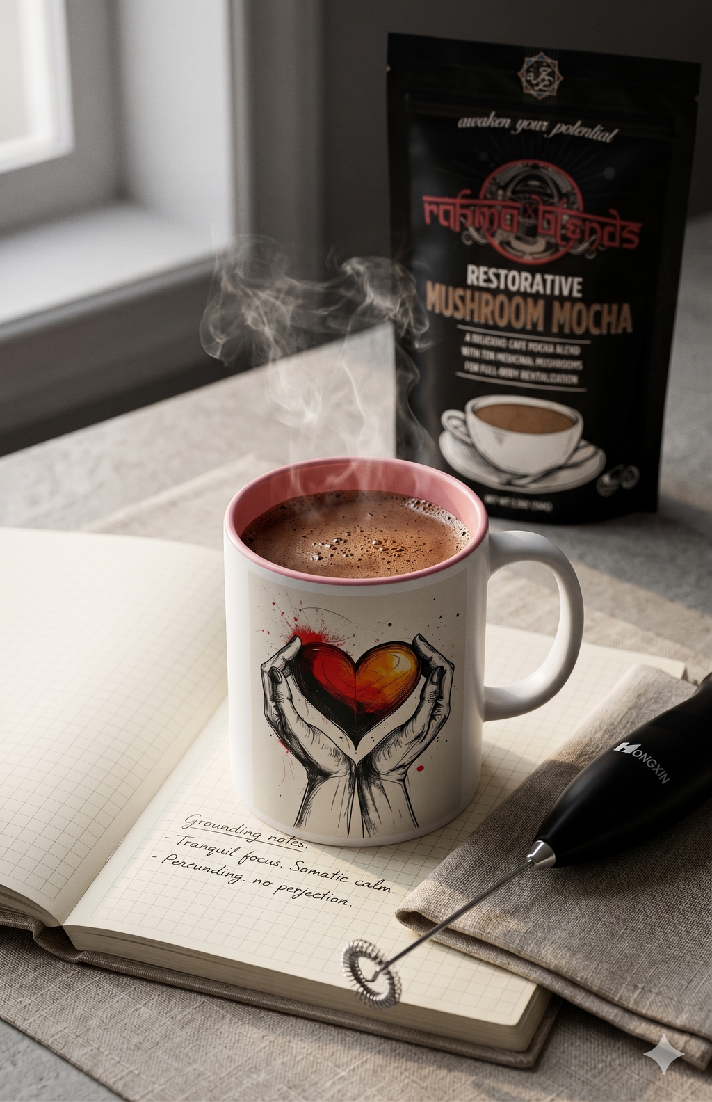 The Executive Mushroom Mocha Starter Kit