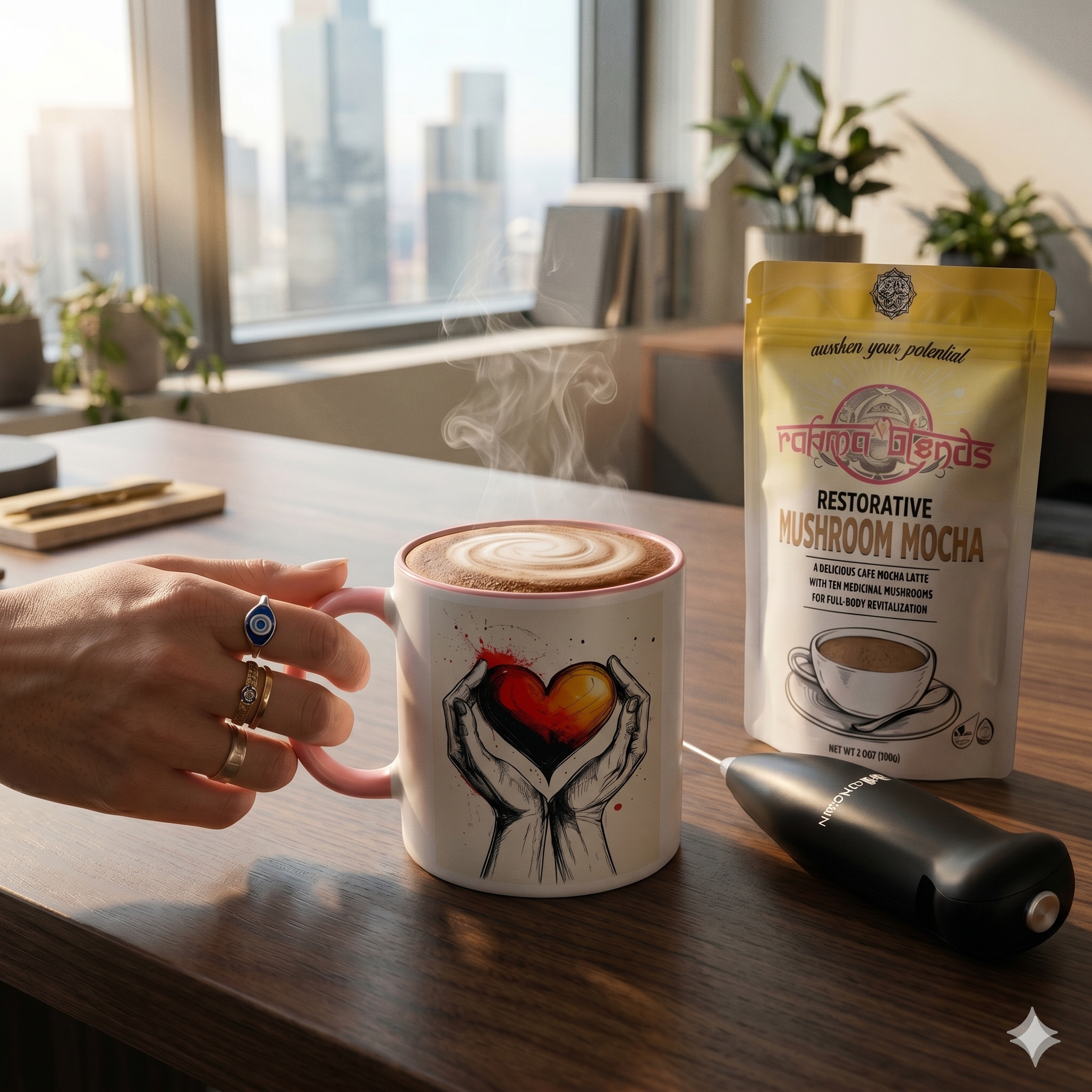 The Executive Mushroom Mocha Starter Kit