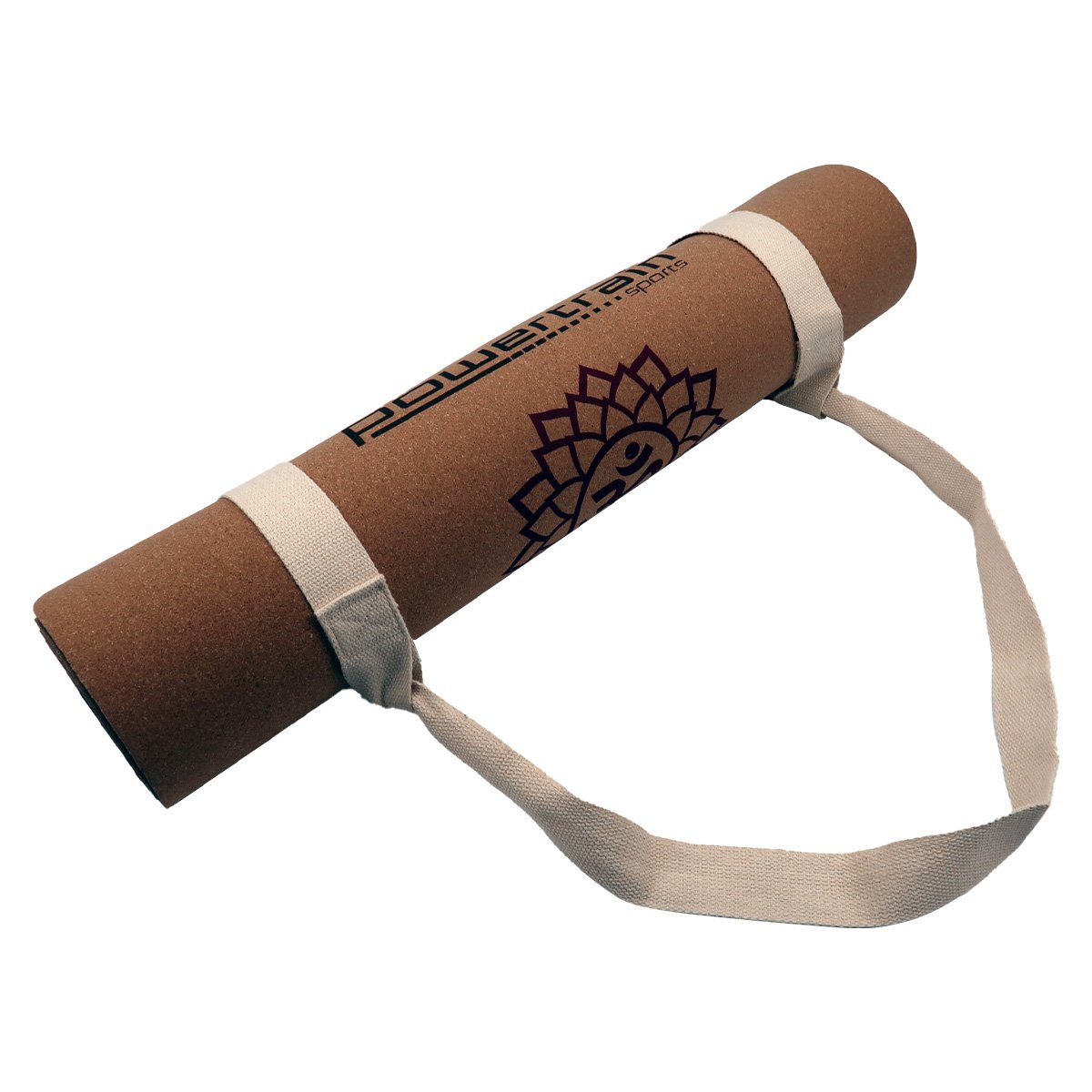 NNEDSZ Cork Yoga Mat with Carry Straps Home Gym Pilates - Chakras-1