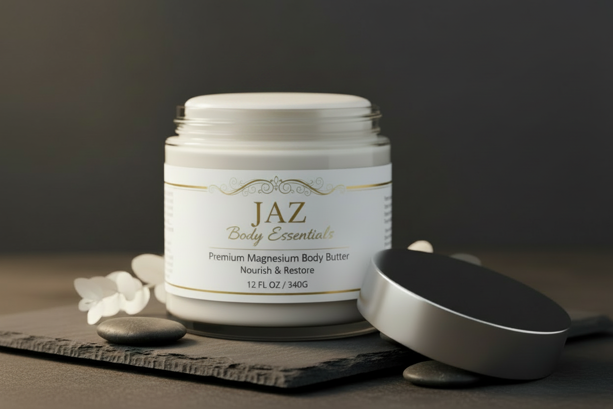 Magnesium Body Butter: The Nightly "Unclench" Ritual