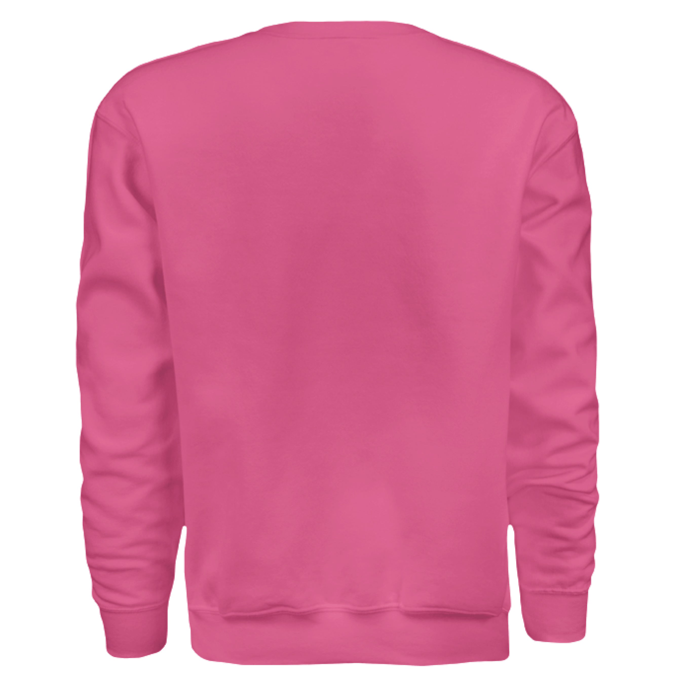 Pink sweatshirt on a white background