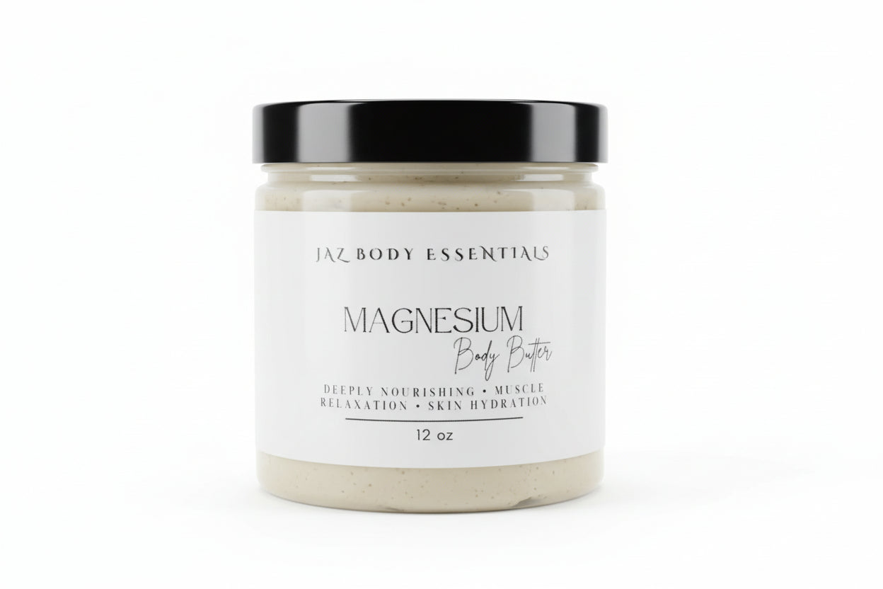 Magnesium Body Butter: The Nightly "Unclench" Ritual